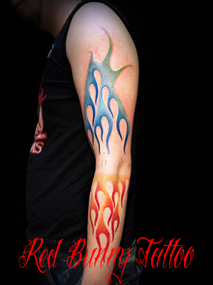 fire tattoo fUC